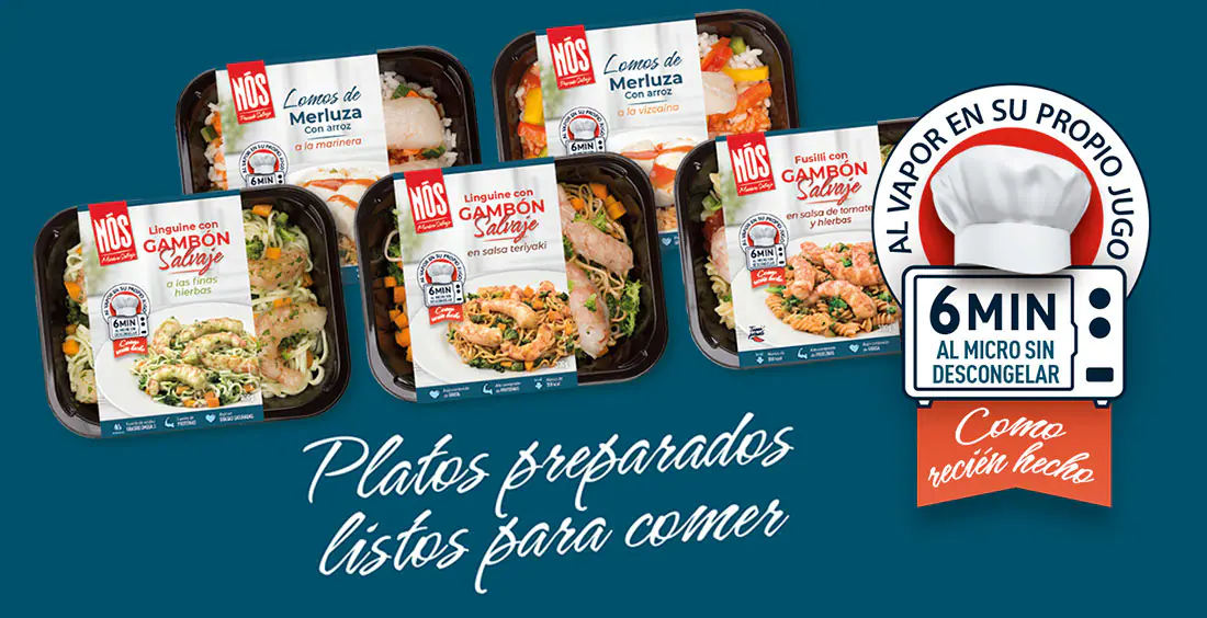 Nueva gama de platos preparados NÓS